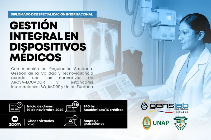 Diplomado Gestión Integral en Dispositivos Médicos
